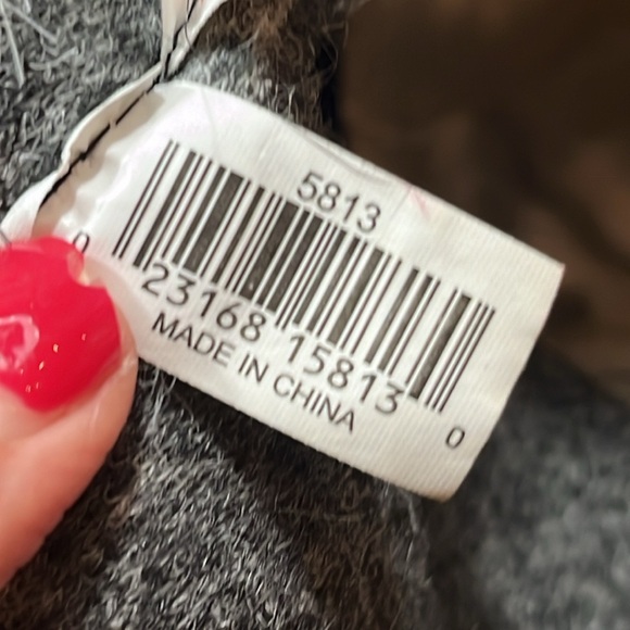 WOLF MAN MASK COSTUME boys size 8-10 plaid shirt Little red riding hood Grandma - Picture 5 of 13